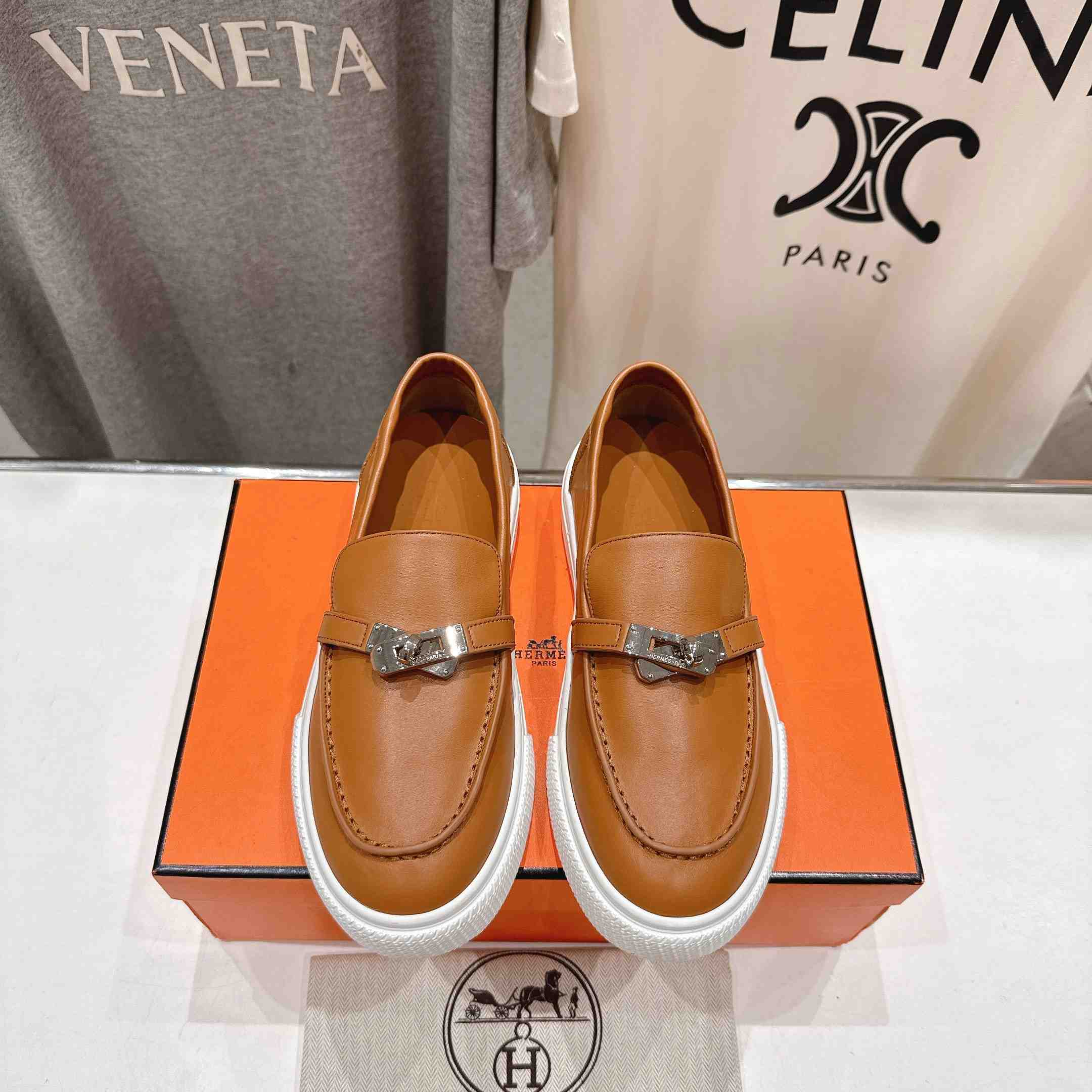 Hermes Game Slip-On Sneaker - DesignerGu