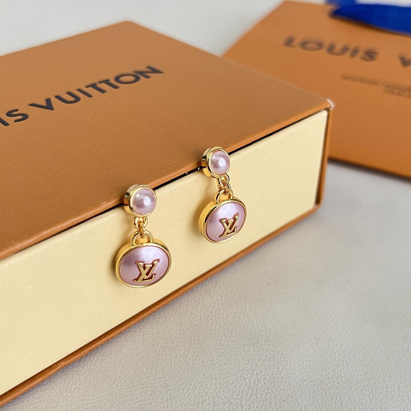 Louis Vuitton LV Pearly Confetti Earrings - DesignerGu