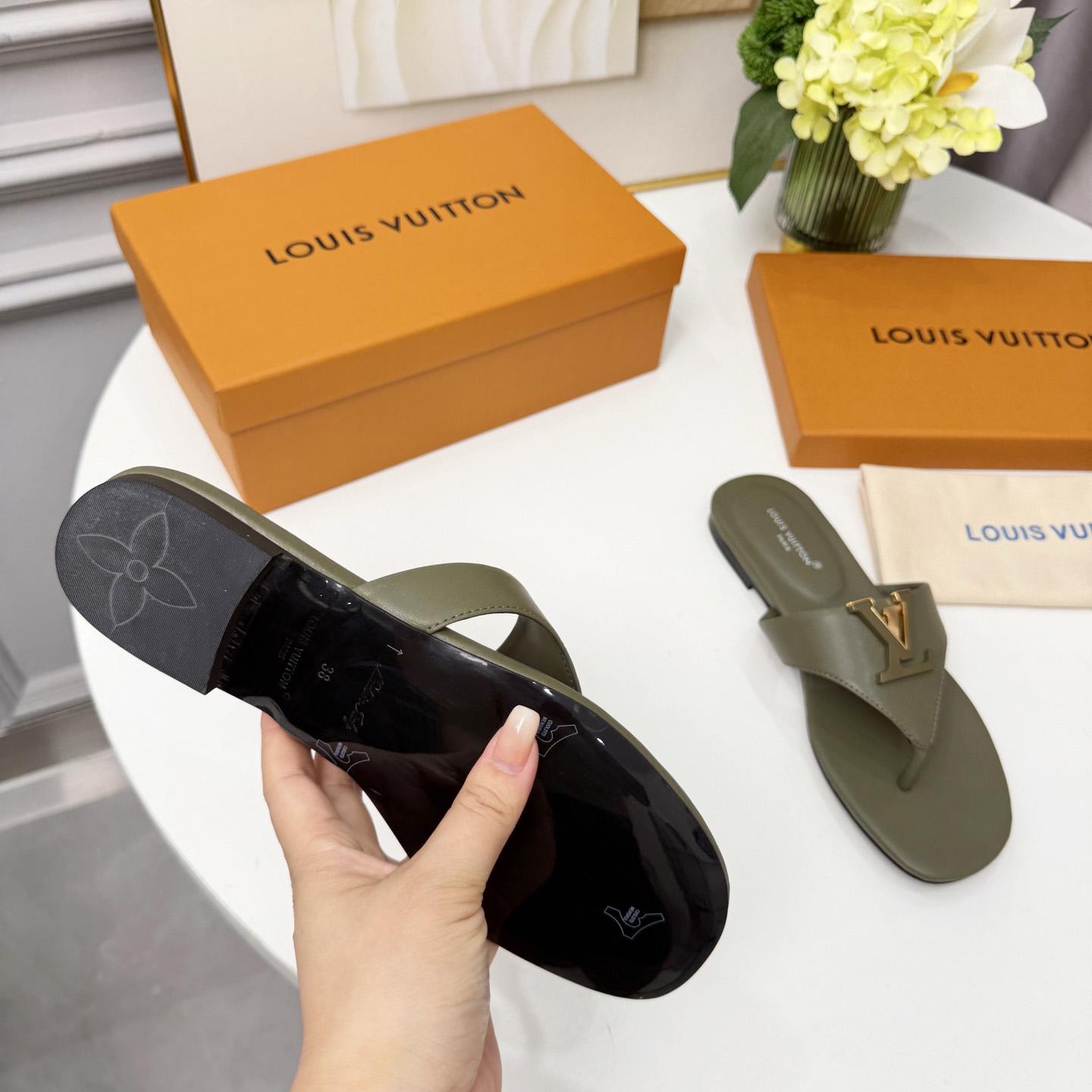 Louis Vuitton LV Mare Flat Thong - DesignerGu