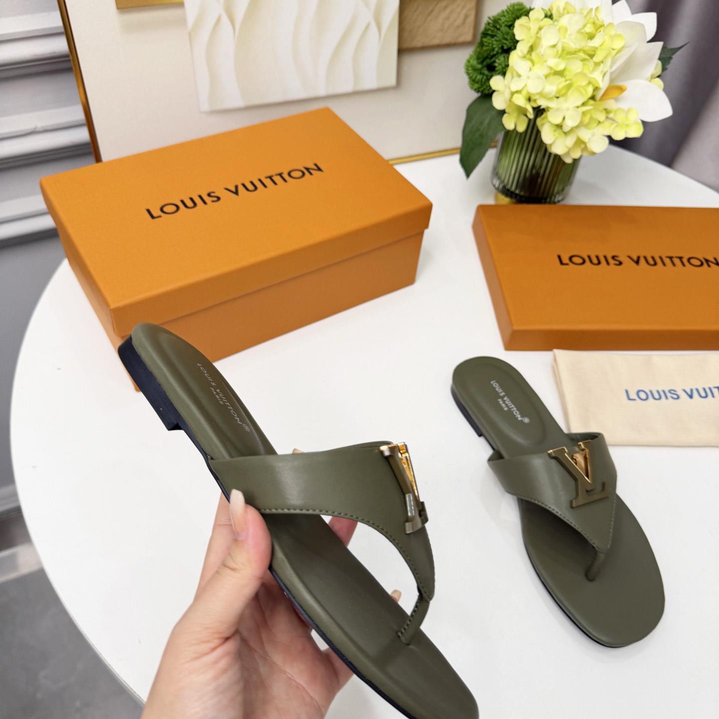 Louis Vuitton LV Mare Flat Thong - DesignerGu