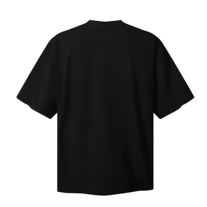 Rhude Collegiate Falcons Tee 'Black' - DesignerGu