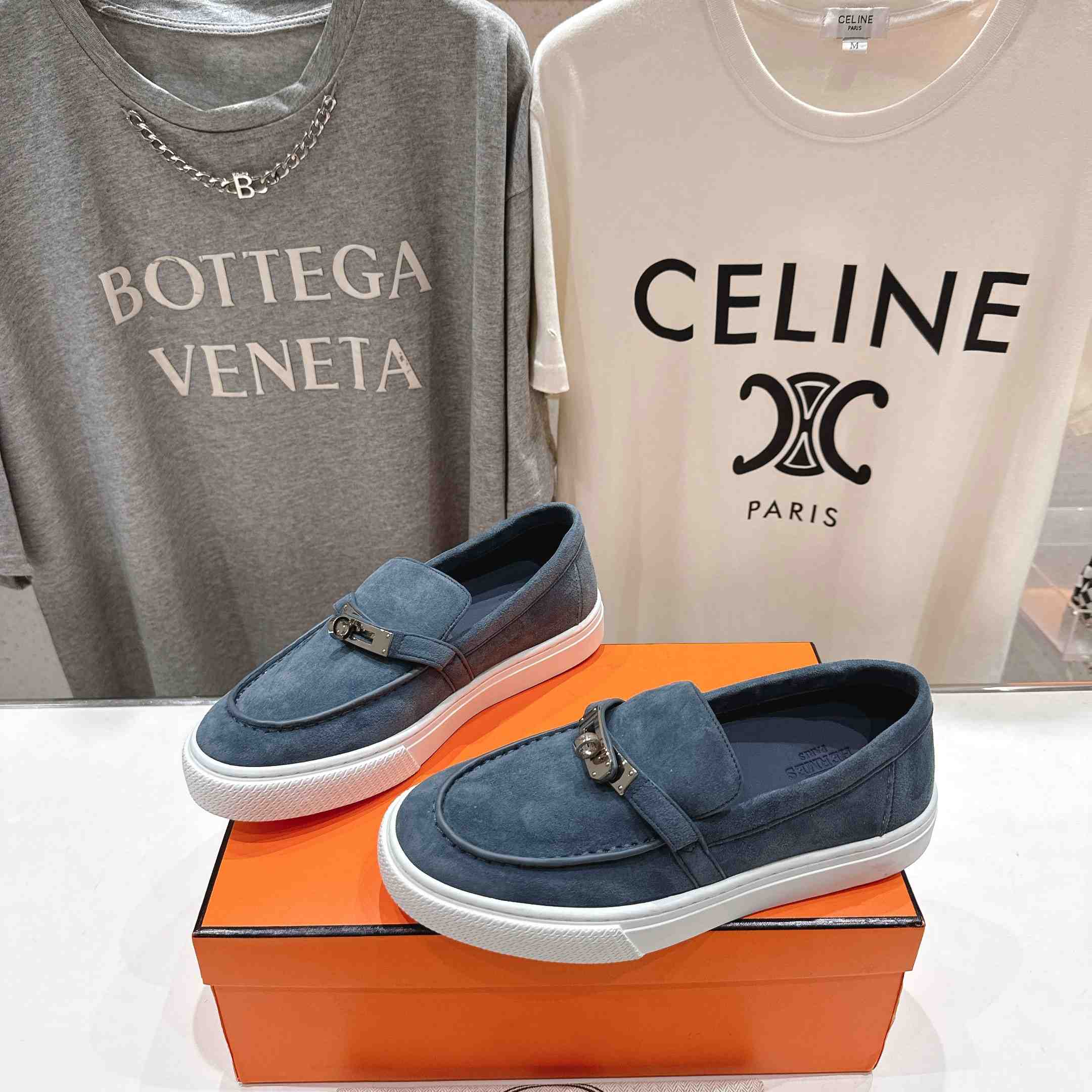 Hermes Game Slip-On Sneaker - DesignerGu