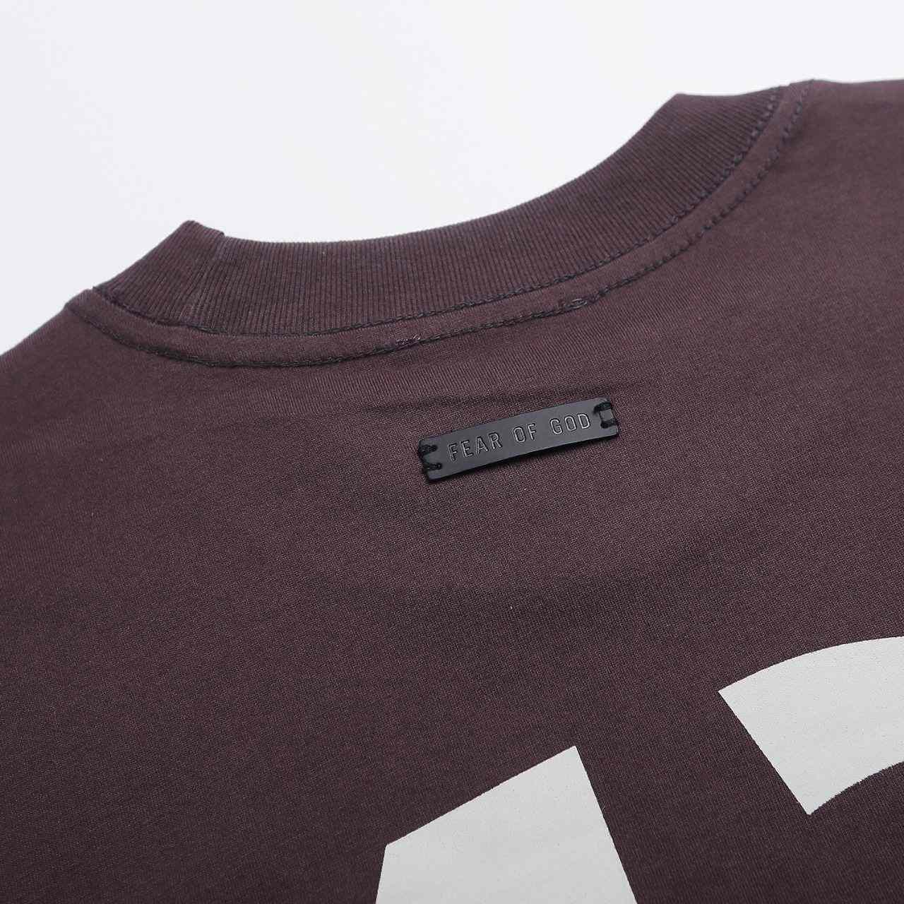 Fear Of God Logo 43 Cotton T-Shirt - DesignerGu