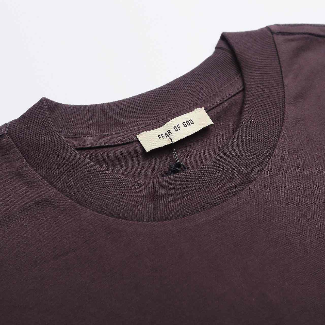 Fear Of God Logo 43 Cotton T-Shirt - DesignerGu