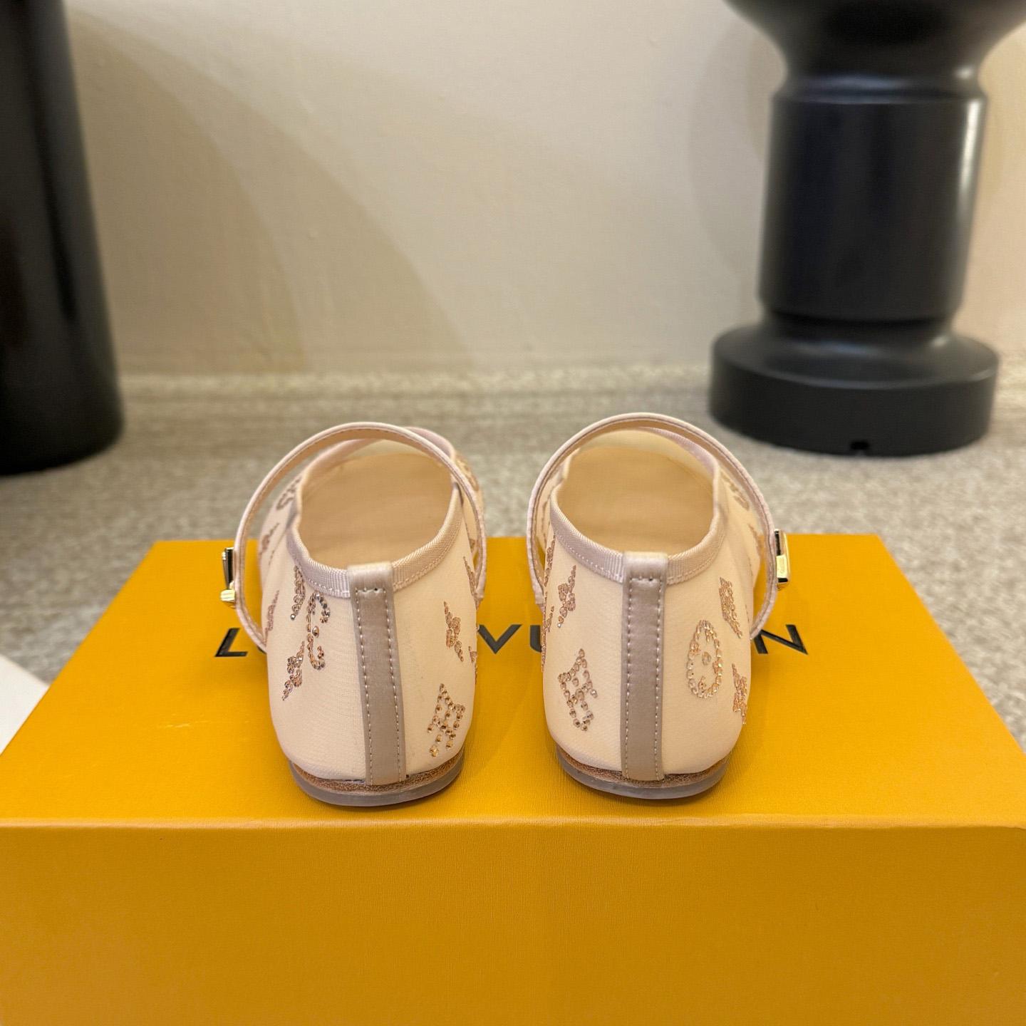 Louis Vuitton Romy Flat Ballerina - DesignerGu