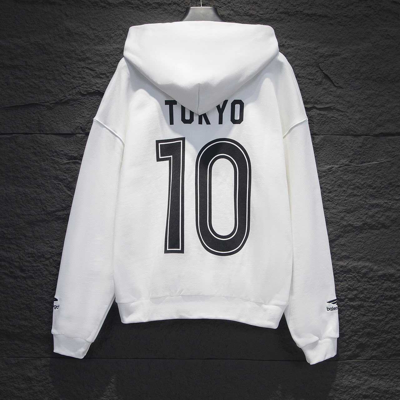 Balenciaga Soccer Paris Zip up Hoodie - DesignerGu