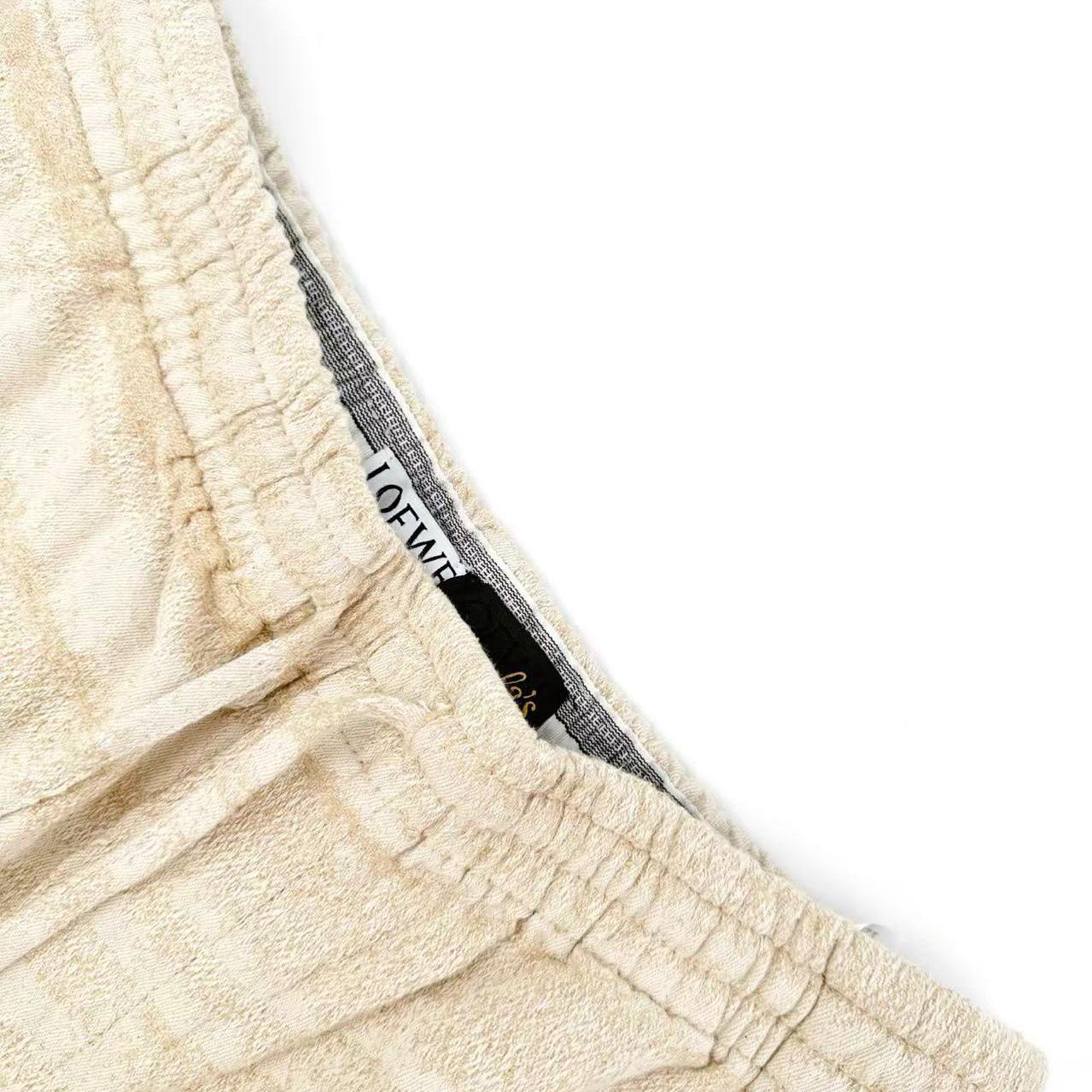 Loewe Drawstring Shorts In Denim - DesignerGu