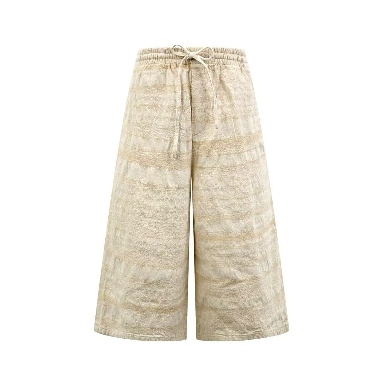 Loewe Drawstring Shorts In Denim - DesignerGu