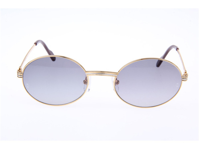 Cartier 1186334 Sunglasses In Gold - 