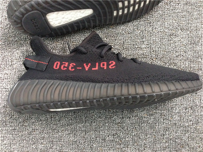 Adidas 2017  Yeezy Boost Sply 350 V2 Core Black Red - DesignerGu
