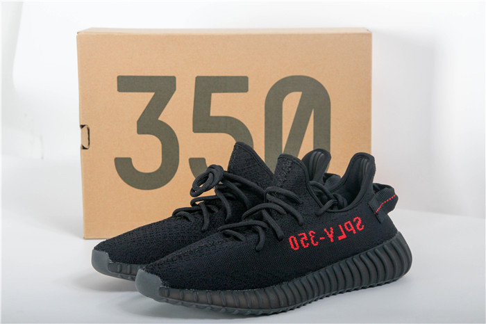 Adidas 2017  Yeezy Boost Sply 350 V2 Core Black Red - DesignerGu