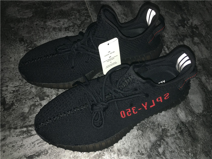 Adidas 2017  Yeezy Boost Sply 350 V2 Core Black Red - DesignerGu