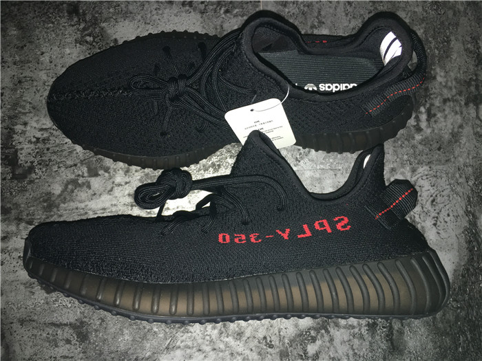 Adidas 2017  Yeezy Boost Sply 350 V2 Core Black Red - DesignerGu