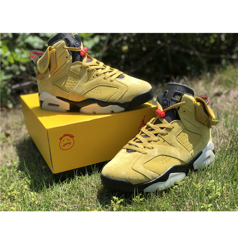 Jordan Travis Scott AJ6 Yellow - 