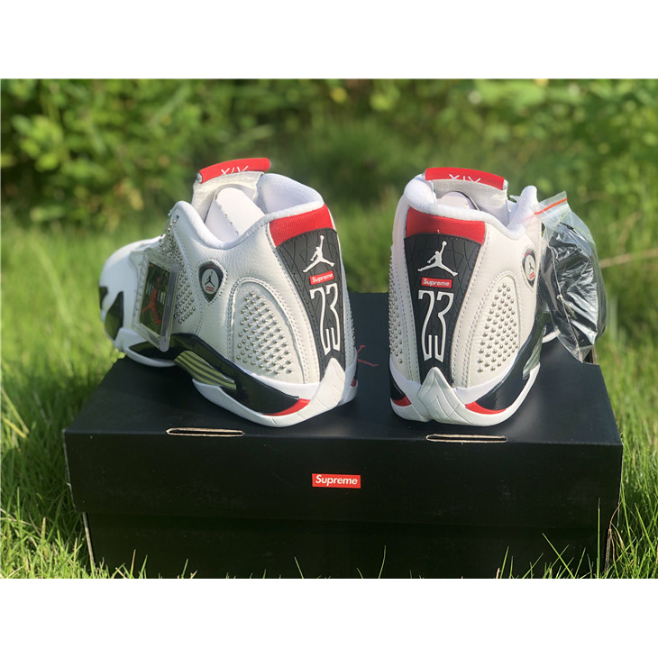 Jordan AJ14 White Red BV7630-106 - 