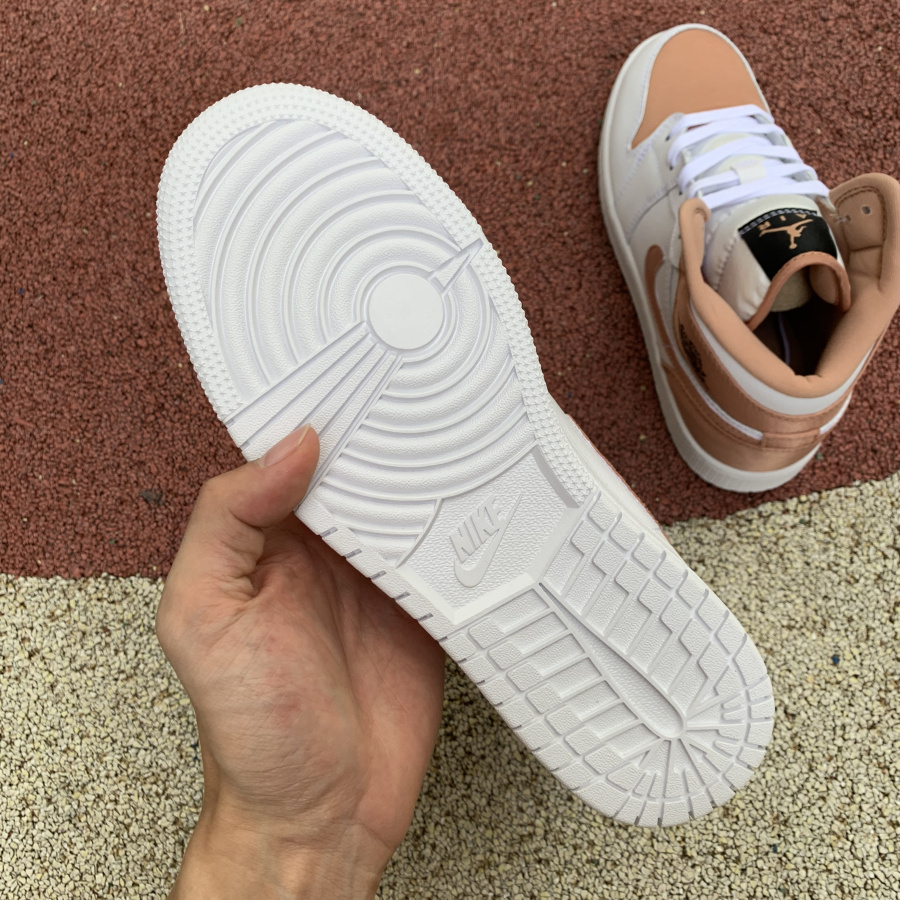 Jordan Nike AJ1 Mid "Rose Gold" 555112-190 - 