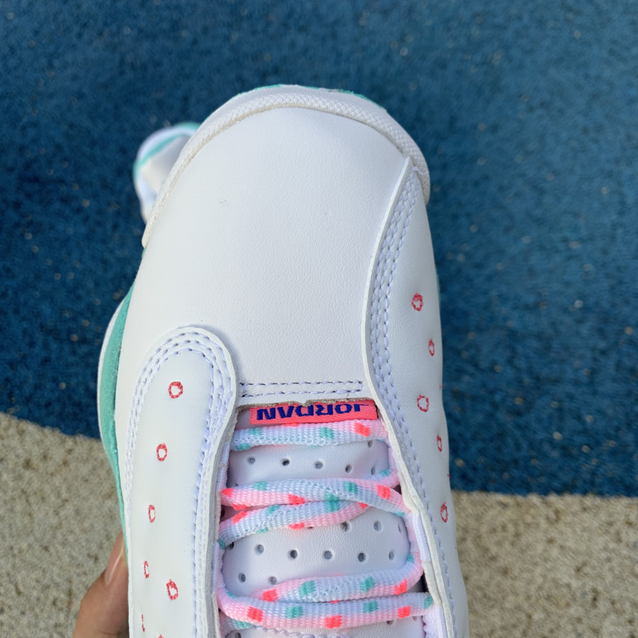 Jordan AJ13 Aurora Green 439358-100 - 