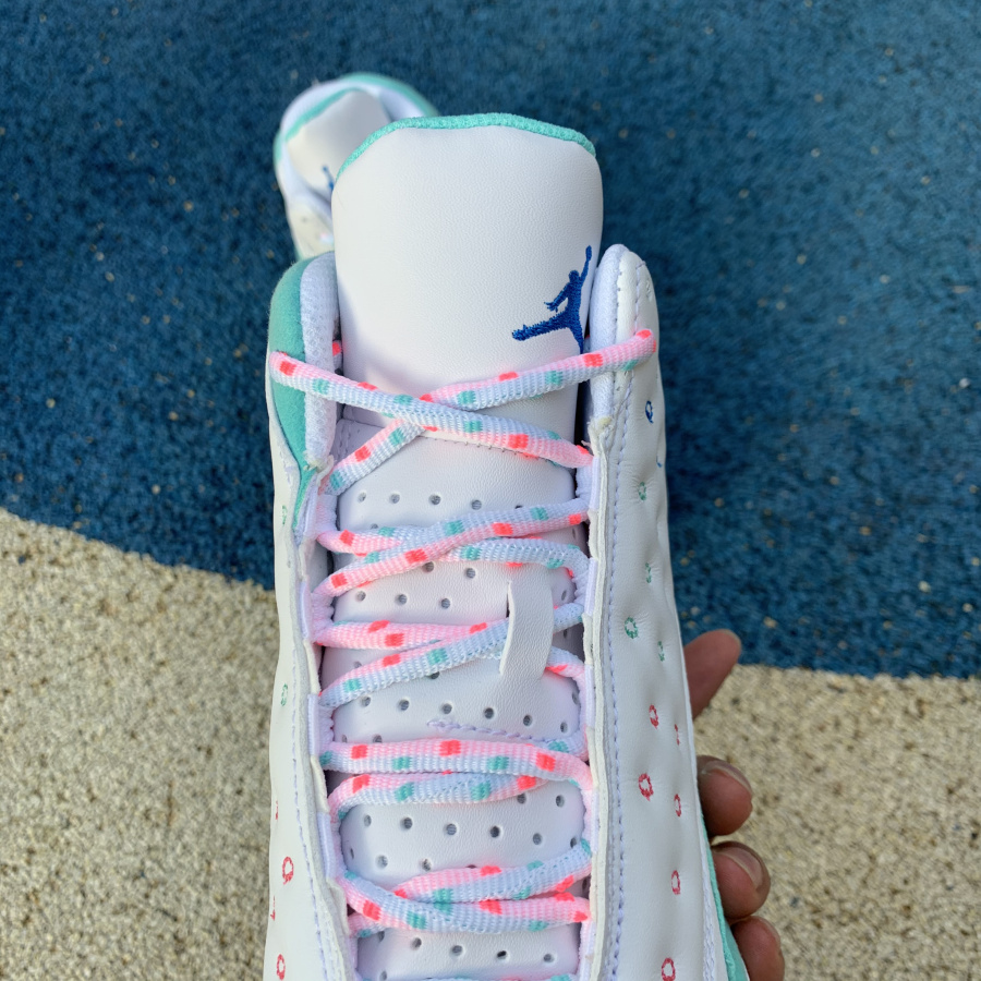 Jordan AJ13 Aurora Green 439358-100 - 