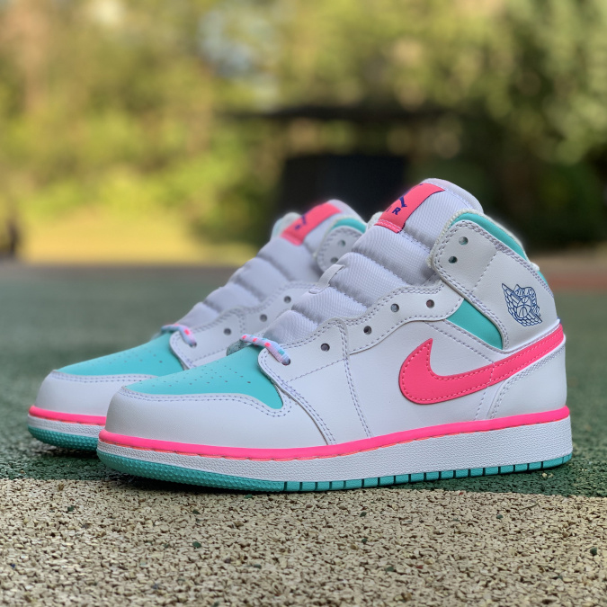 Jordan  Air 1 Mid Digital Pink 555112-102 - 