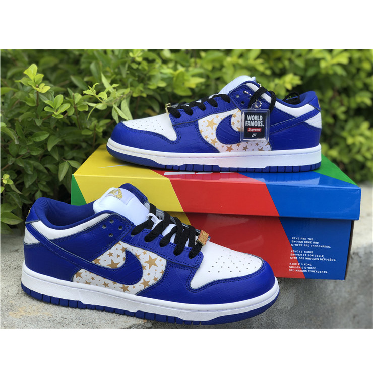 Nike SB Dunk Low "Blue Stars" DH3228-100 - 