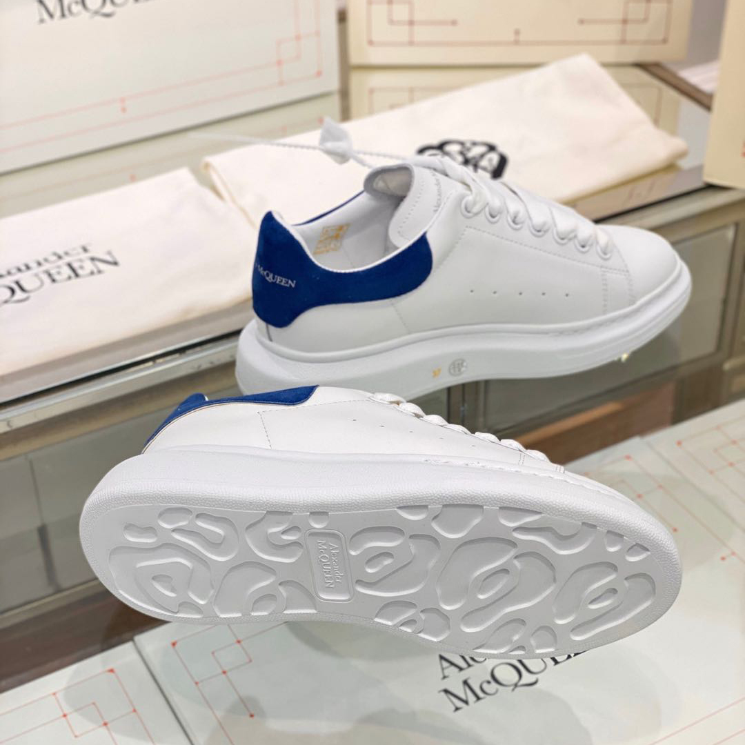Alexander Mqueen Low-Top Air Platform Leather Sneakers    - 