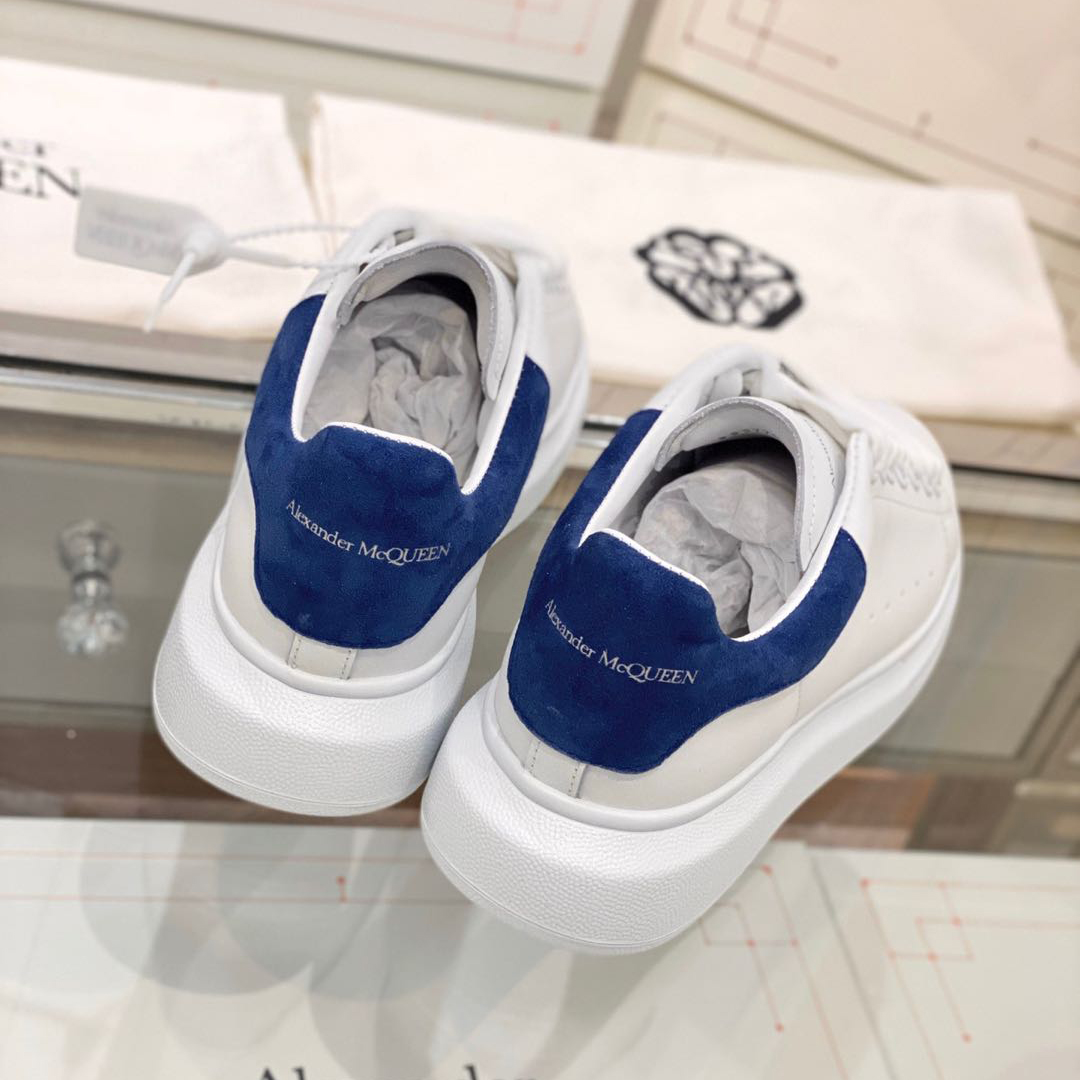 Alexander Mqueen Low-Top Air Platform Leather Sneakers    - 