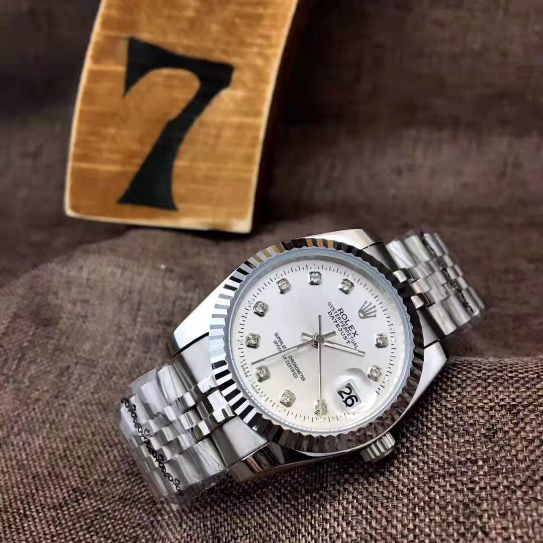 Rolex High Quality Watch in Silver - 