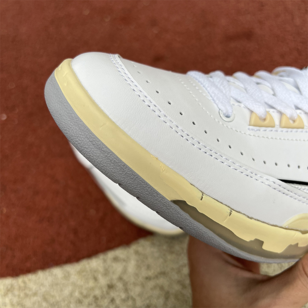 Jordan Offwhite X AJ2 Low “White/Black” Sneakers - 