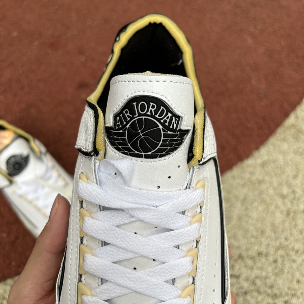 Jordan Offwhite X AJ2 Low “White/Black” Sneakers - 