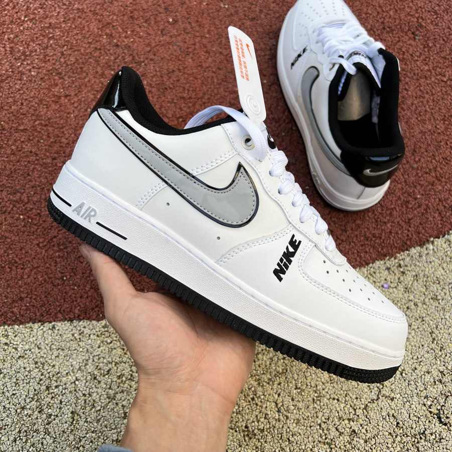 Nike Low Sneaker Air Force 1 '07 LV8 White Grey - 