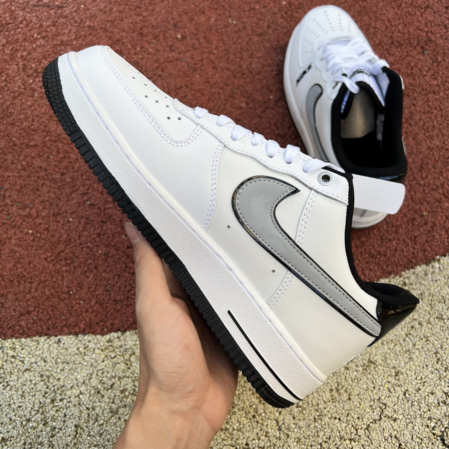 Nike Low Sneaker Air Force 1 '07 LV8 White Grey - 