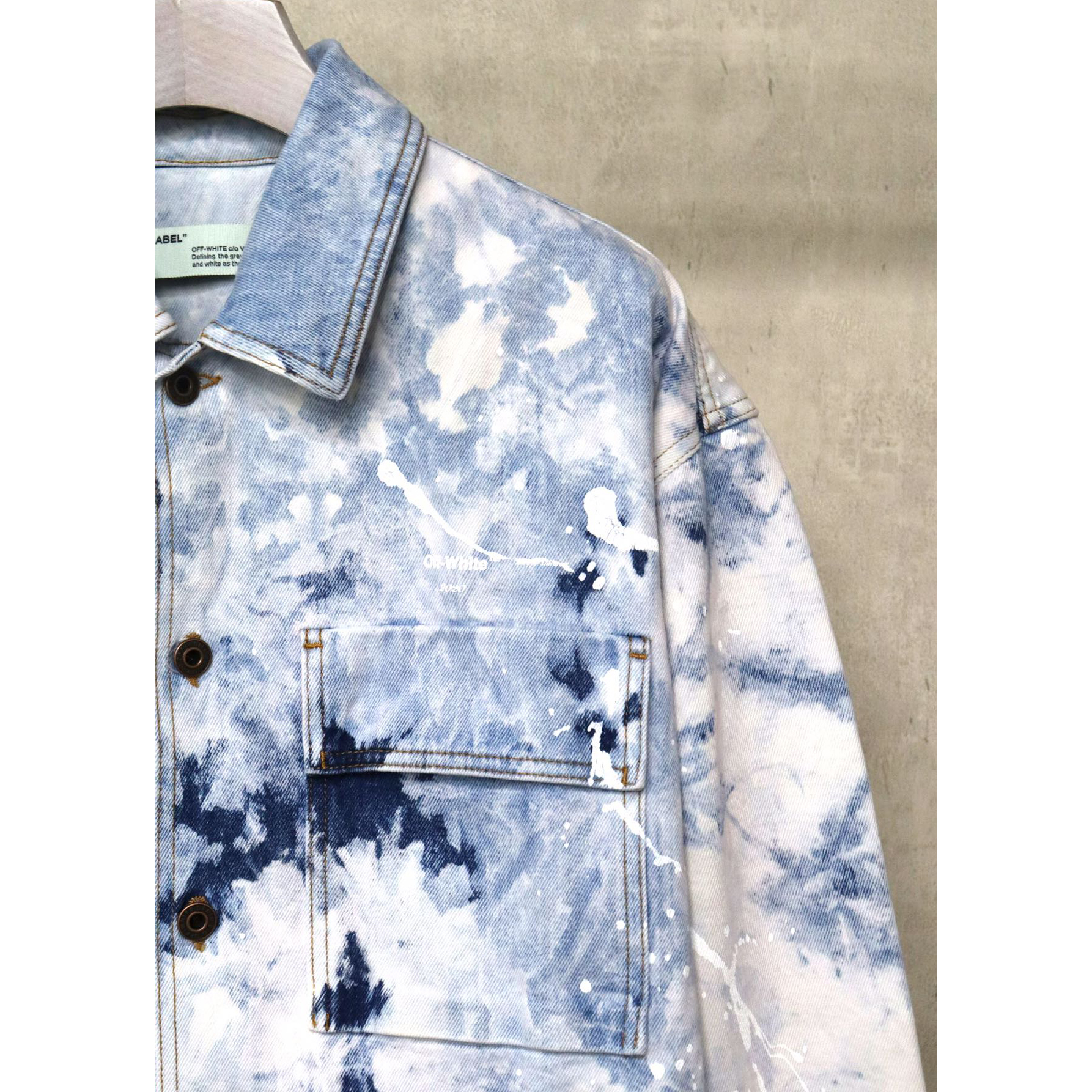 Off White Arrow Denim Jacket - 