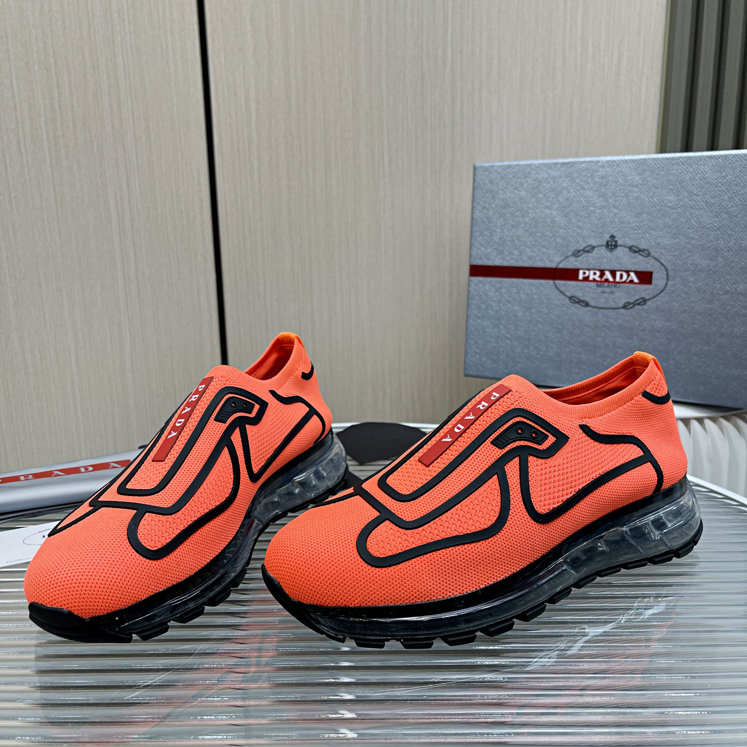 Prada Logo Sneakers  - 