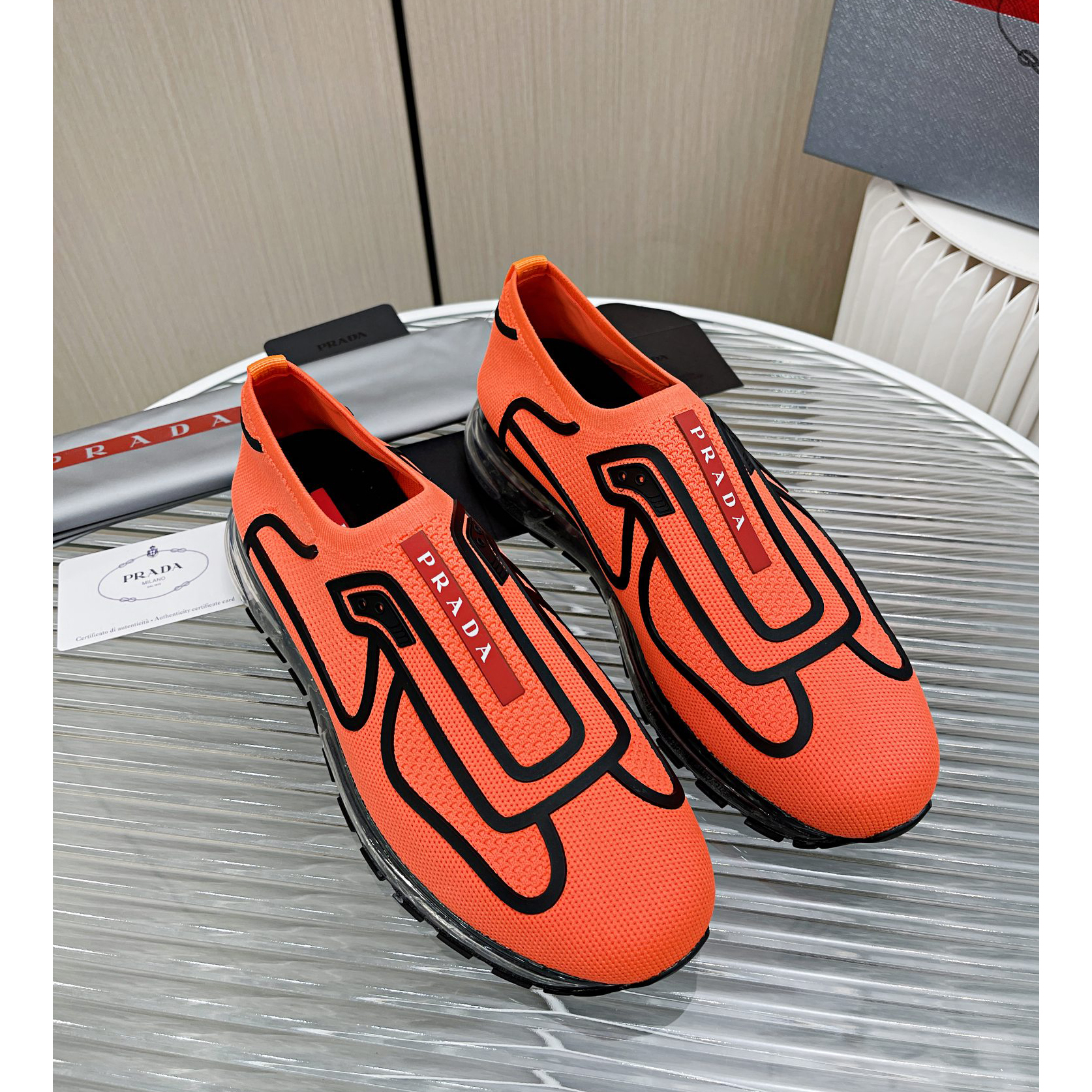 Prada Logo Sneakers  - 