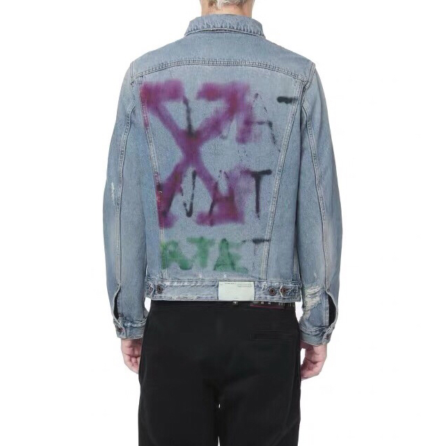 Off White Arrow Denim Jacket - 