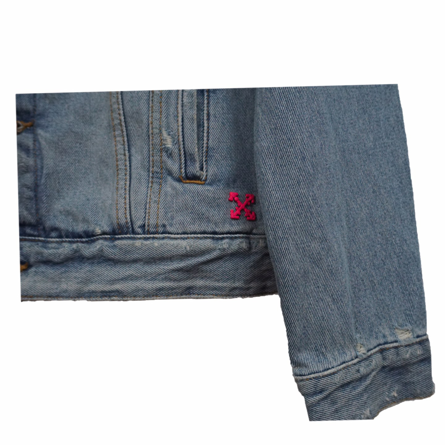 Off White Arrow Denim Jacket - 