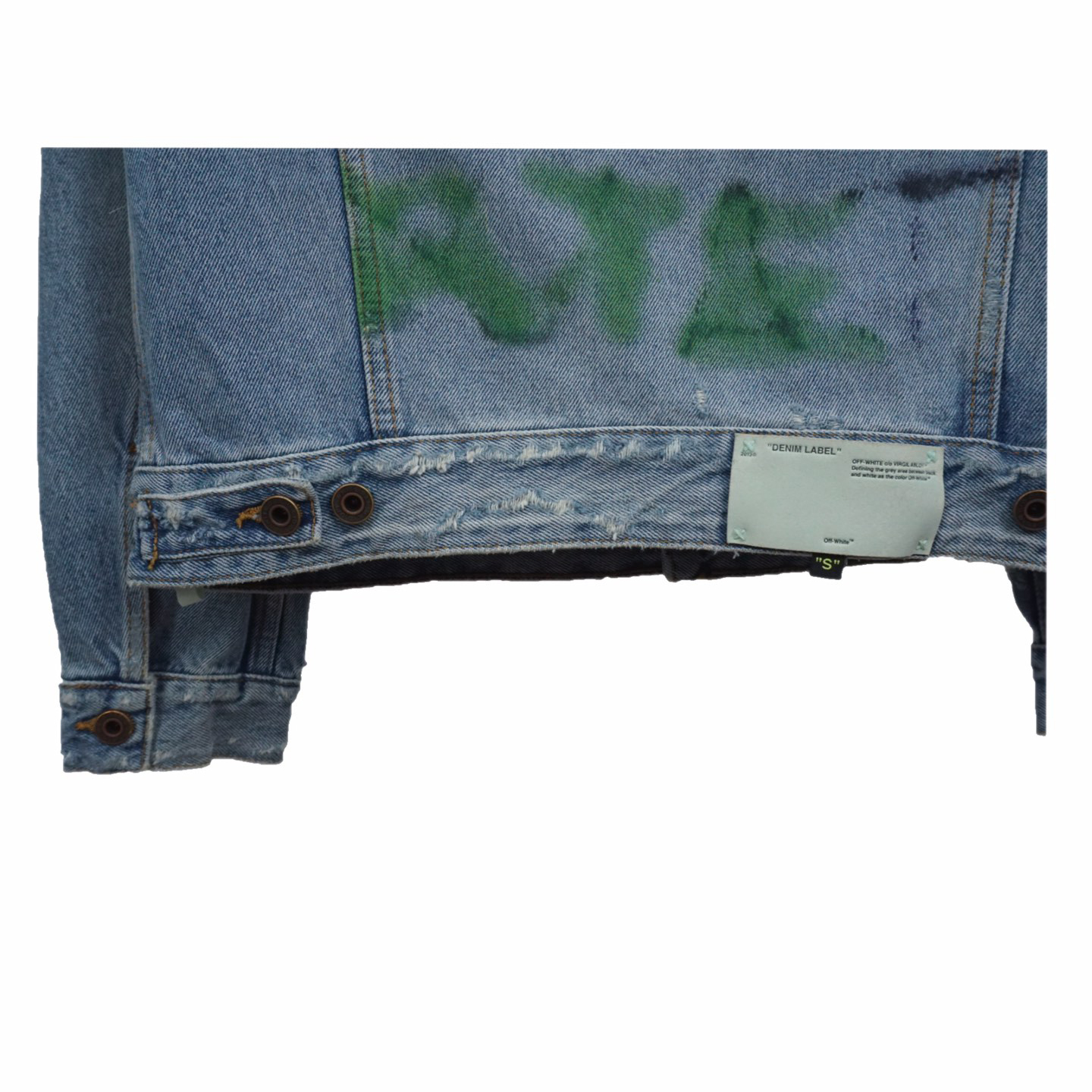 Off White Arrow Denim Jacket - 