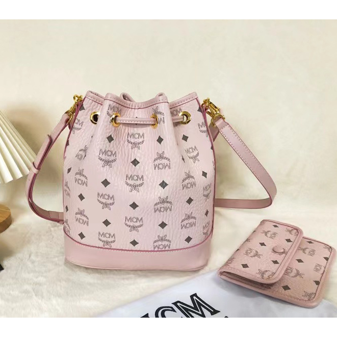 MCM Dessau Drawstring Bag (35-30-17.5CM) - 