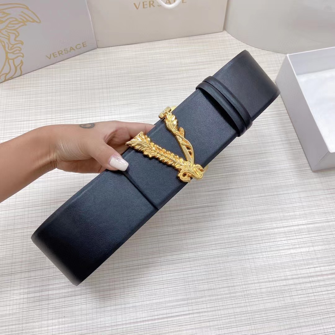 Versace Virtus Waist Belt  70mm - 