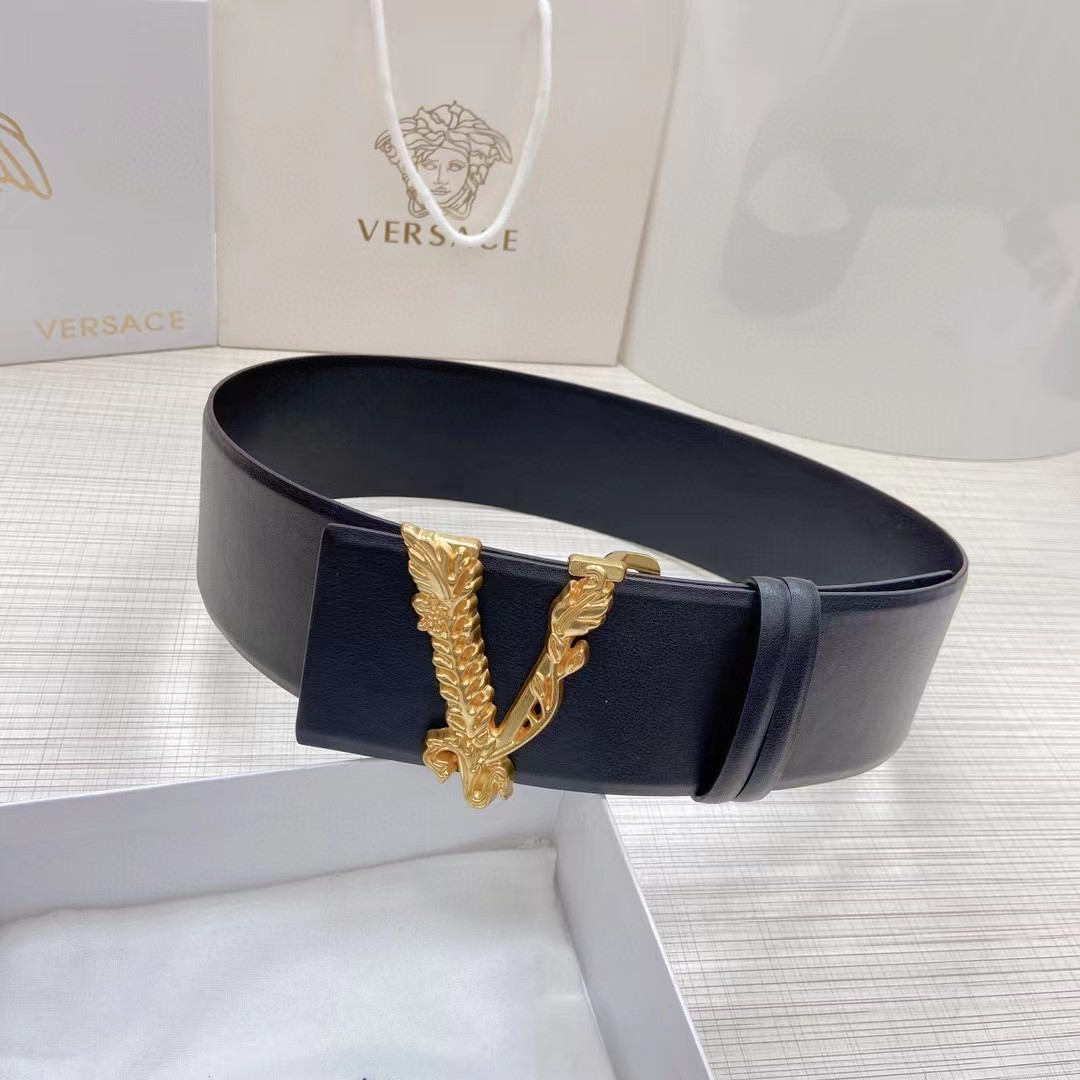 Versace Virtus Waist Belt  70mm - 