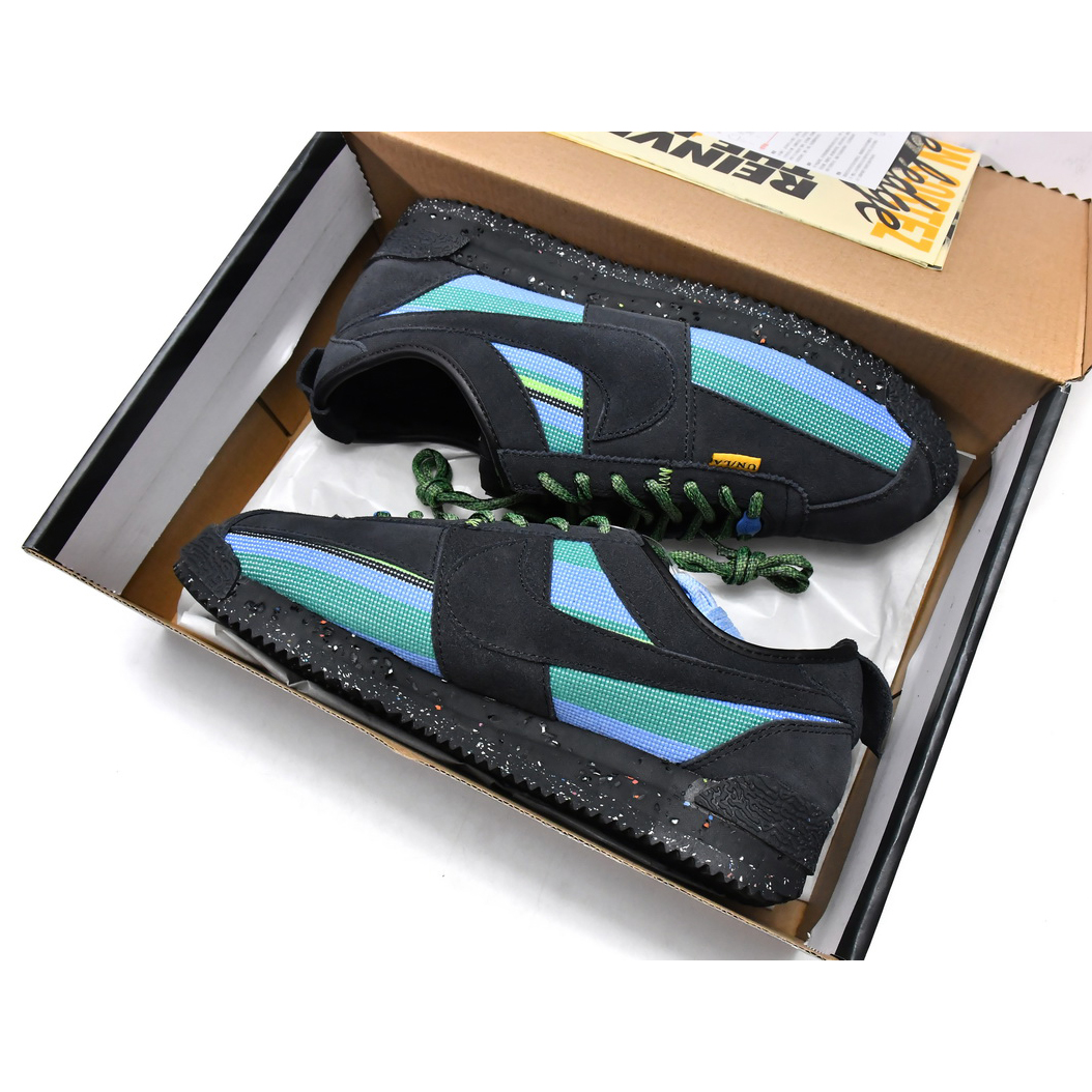 Union LA x Nike Cortez Off-Noir Sneaker   DR1413-001 - DesignerGu