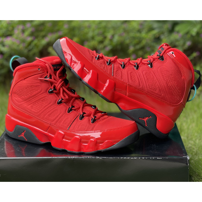 Jordan AJ9 ''Chile Red'' Basketball Shoes - 