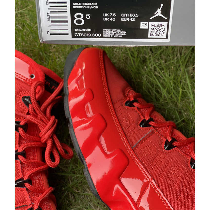Jordan AJ9 ''Chile Red'' Basketball Shoes - 