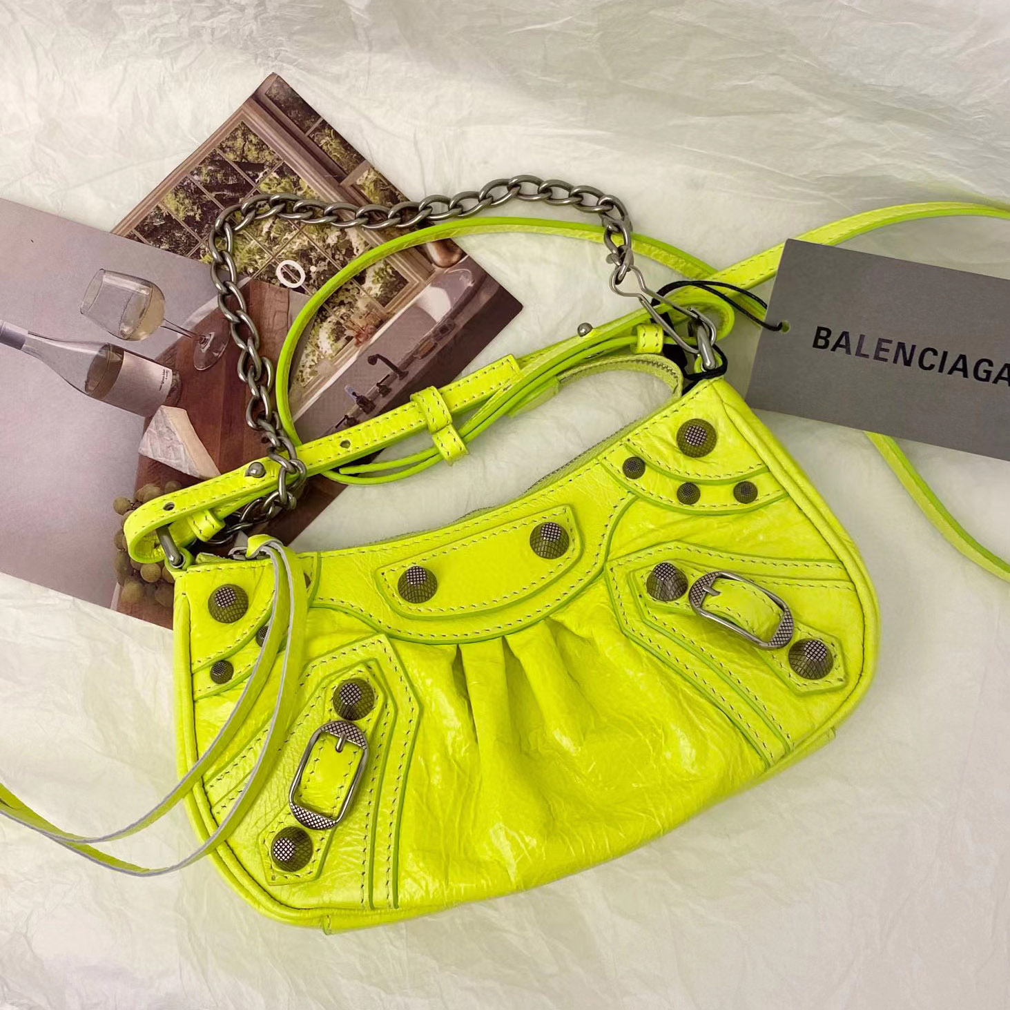 Balenciaga Le Cagole Shoulder Bag(21-13-4cm) - 