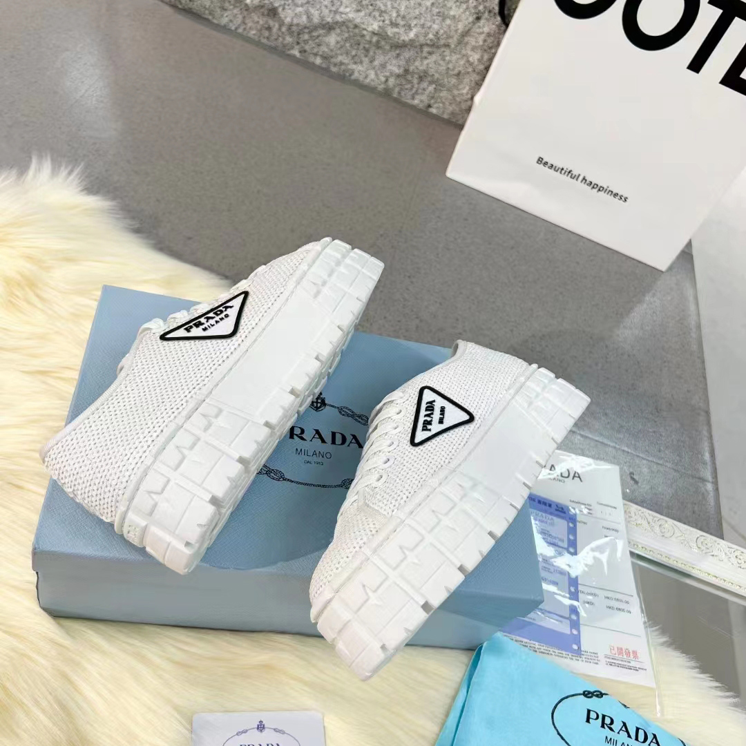 Prada Double Wheel Sequin sneakers - 