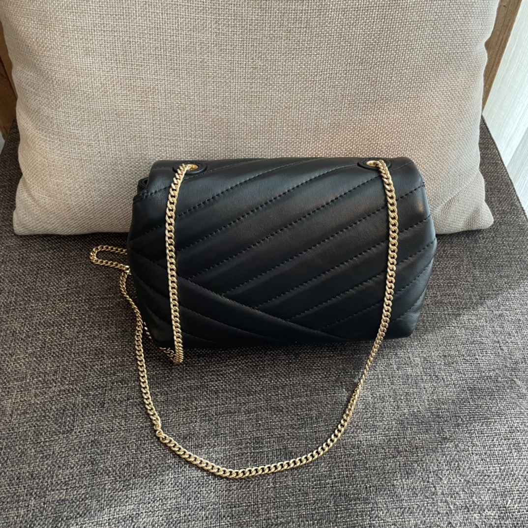ToryBurch Kira Chevron Convertible Shoulder Bag(18-12.5-5.5cm)  TB316M - 