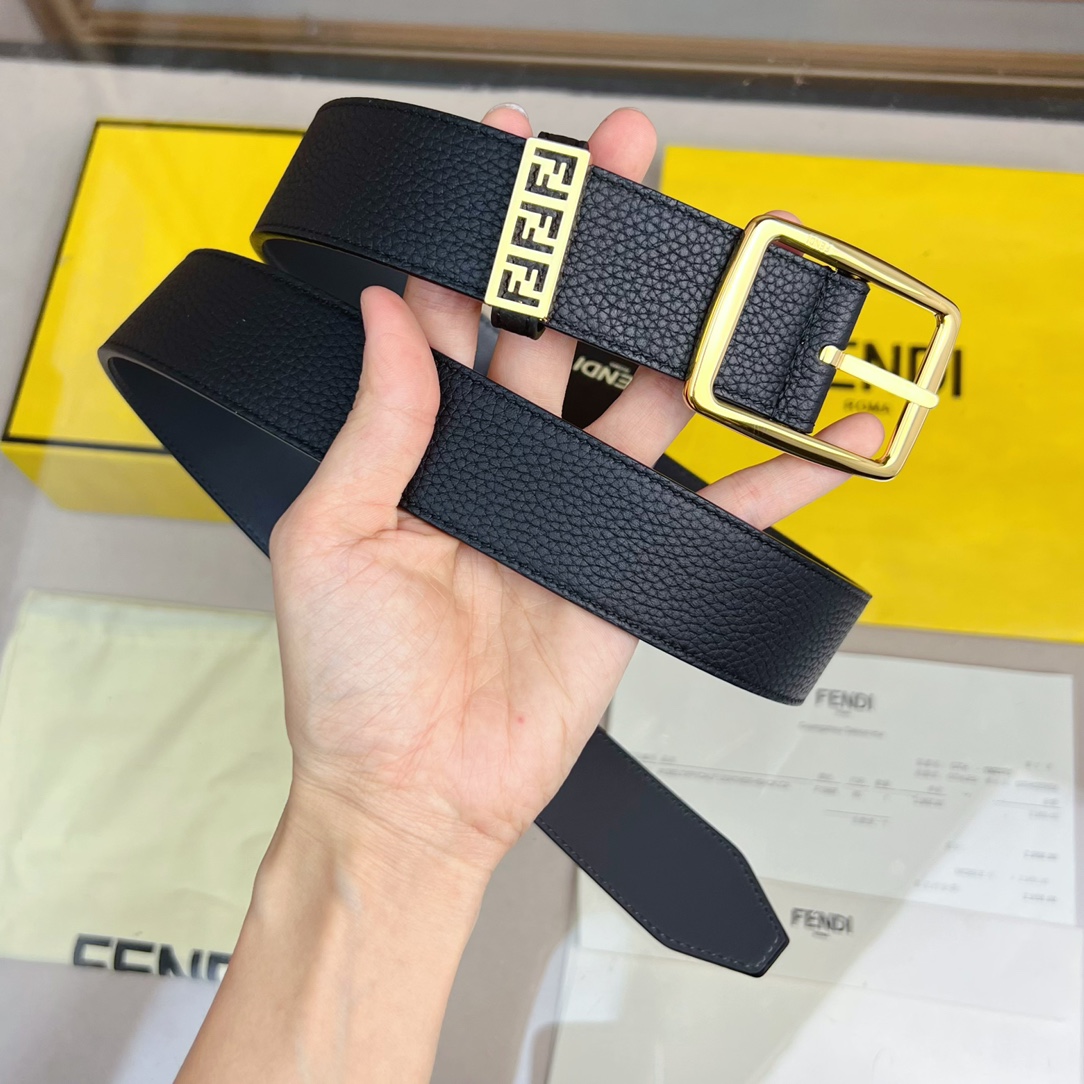 Fendi Leather Belt  - DesignerGu