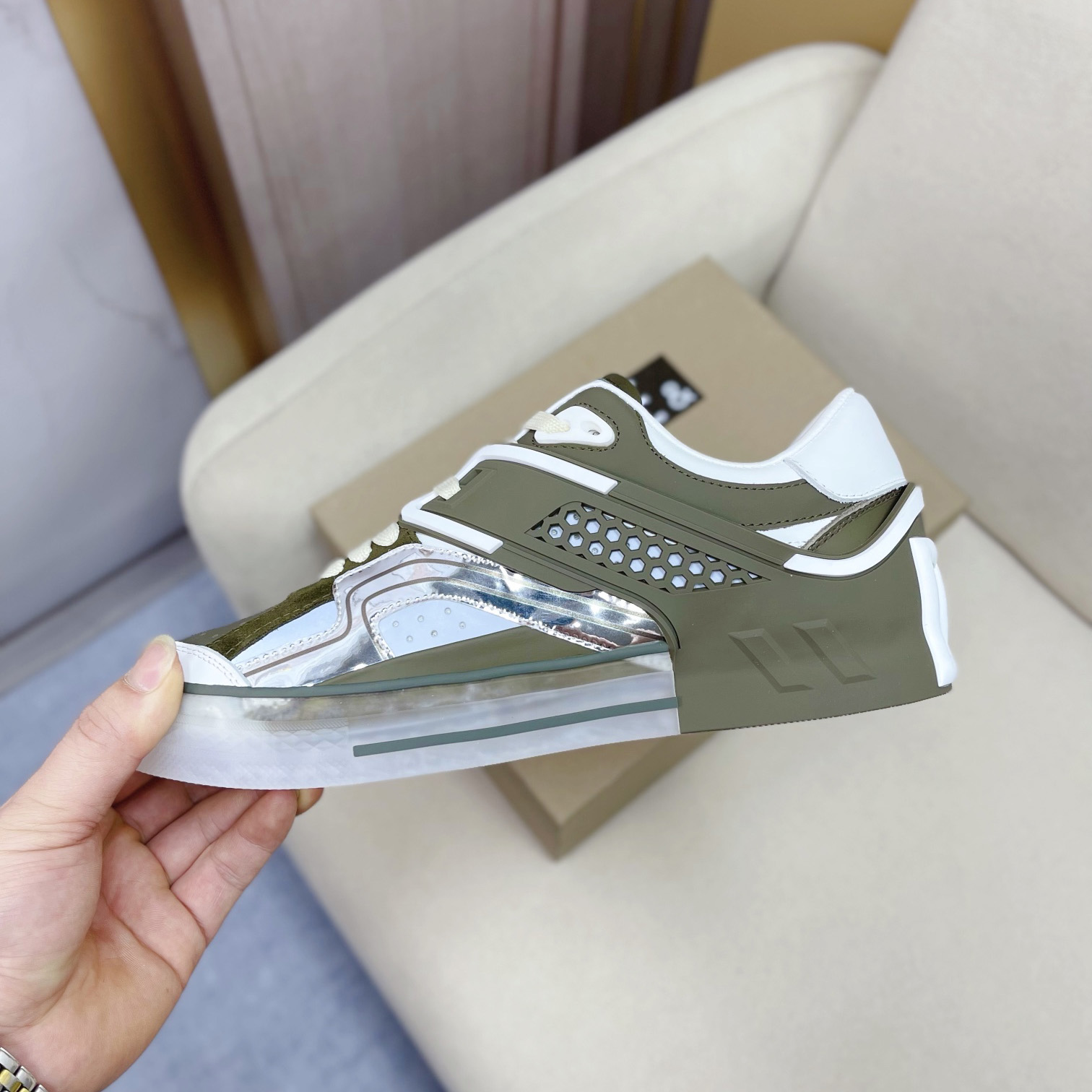 Dolce & Gabbana Calfskin Custom 2.Zero Sneakers - 