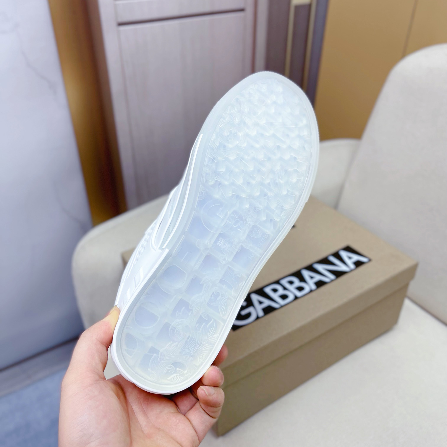 Dolce & Gabbana Calfskin Custom 2.Zero Sneakers - 