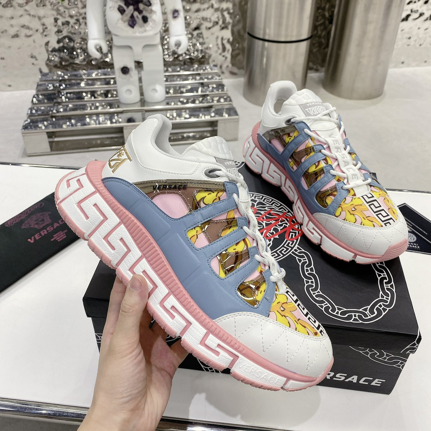 Versace Trigreca Sneakers  - 